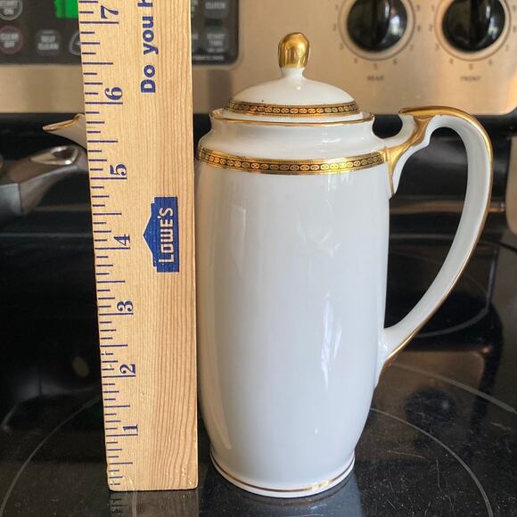 Nippon Noritake The Angora Coffee Server Pot Beautiful Estate Find Tea Service - Picture 15 of 15